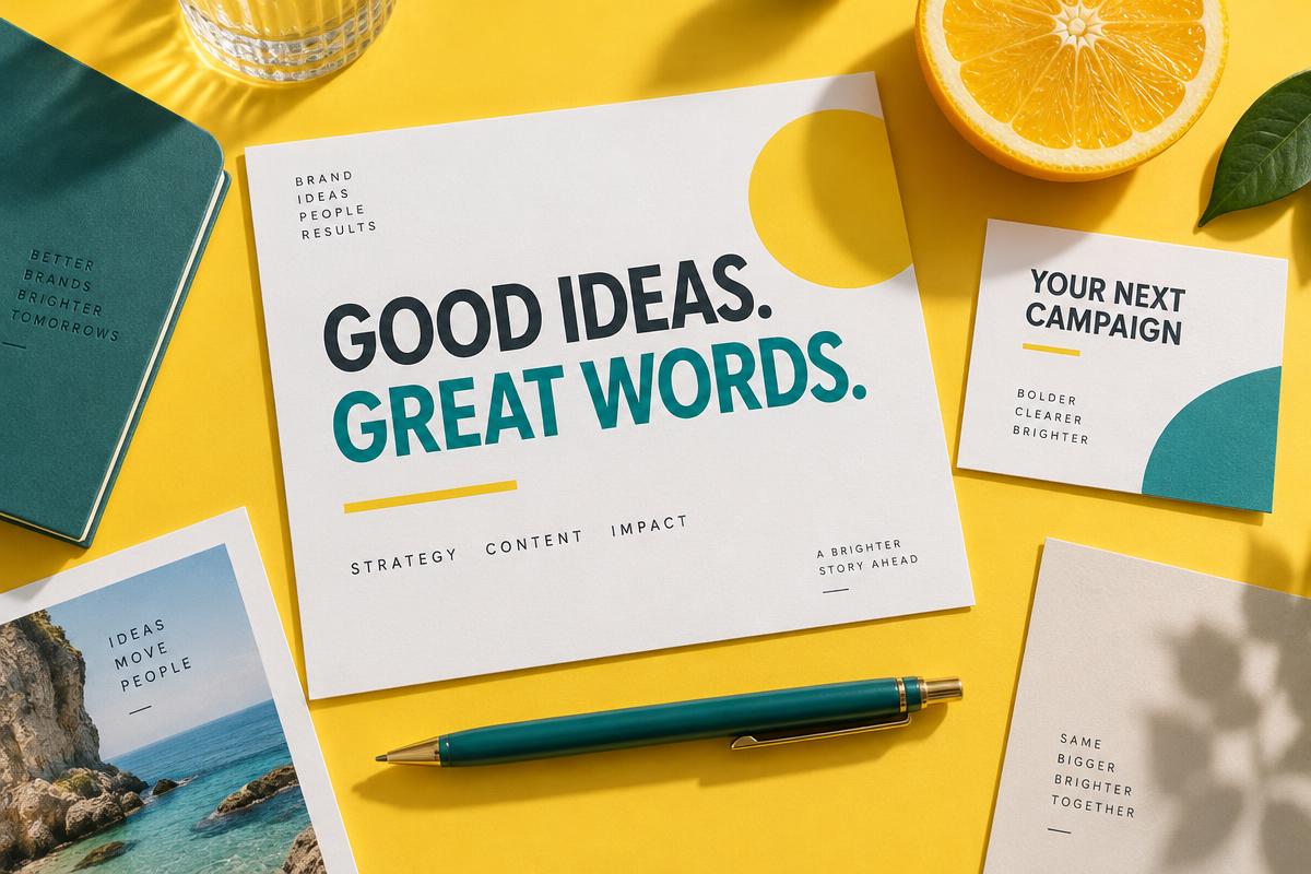 Professional marketing campaign copy example